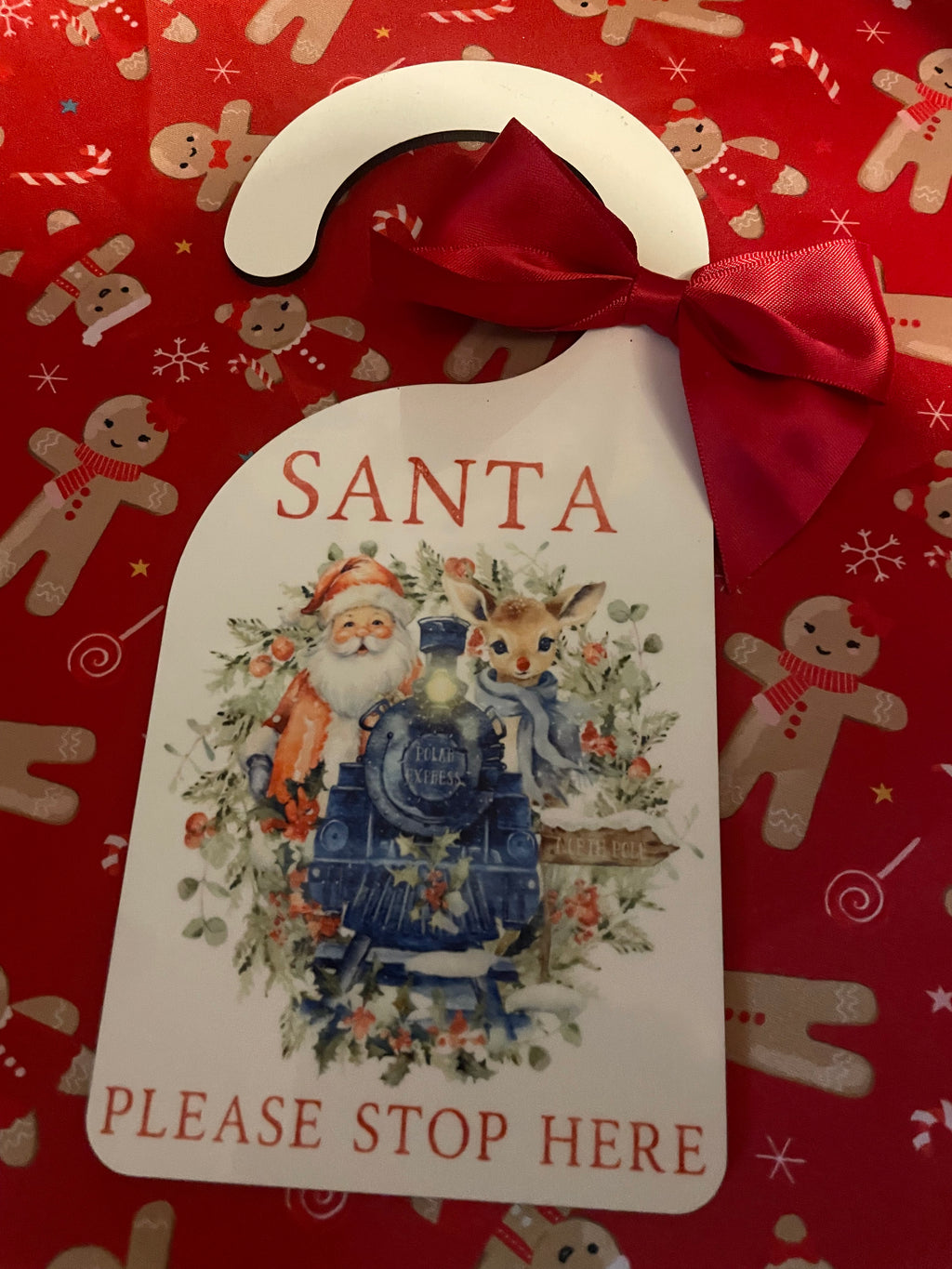 Santa please stop here