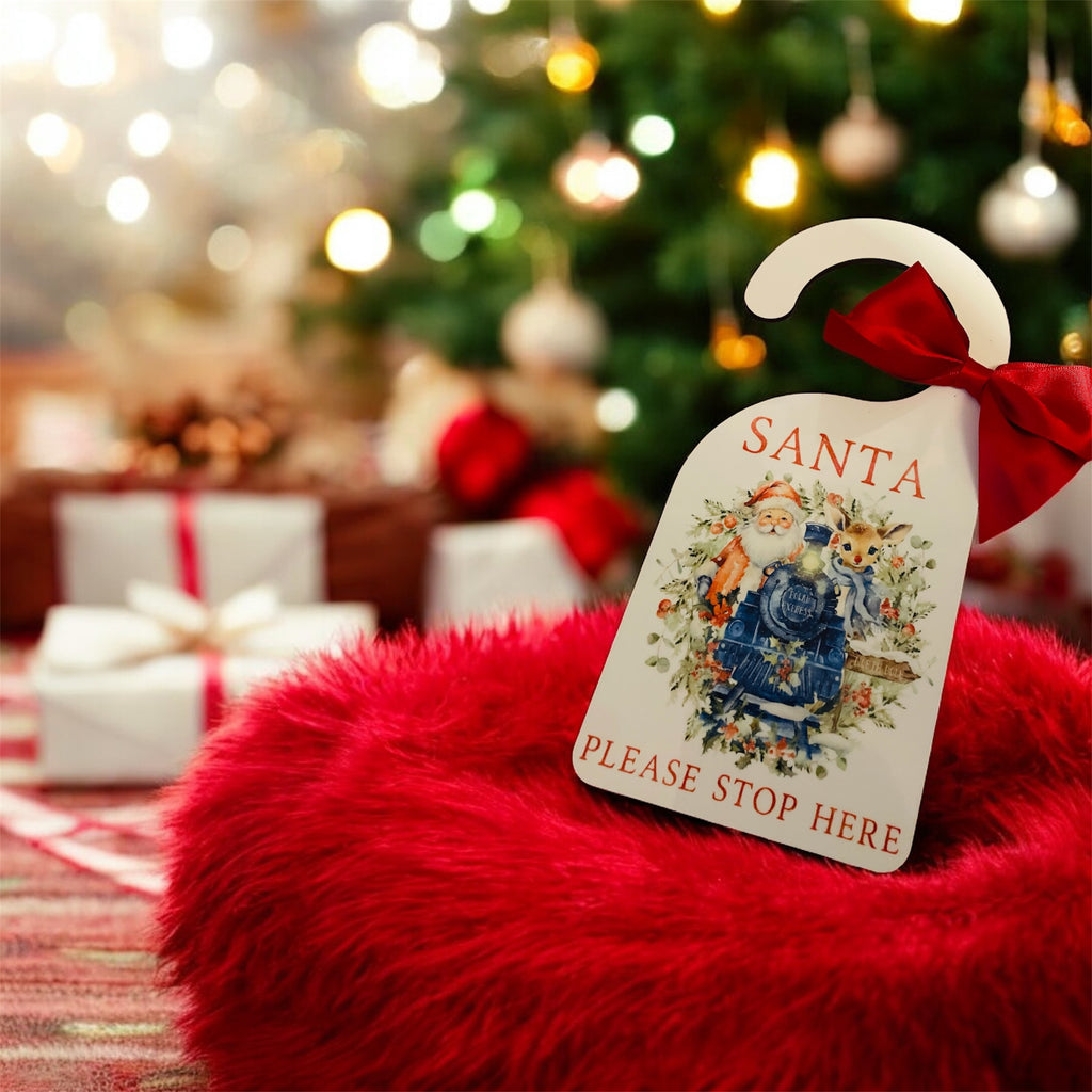 Santa please stop here