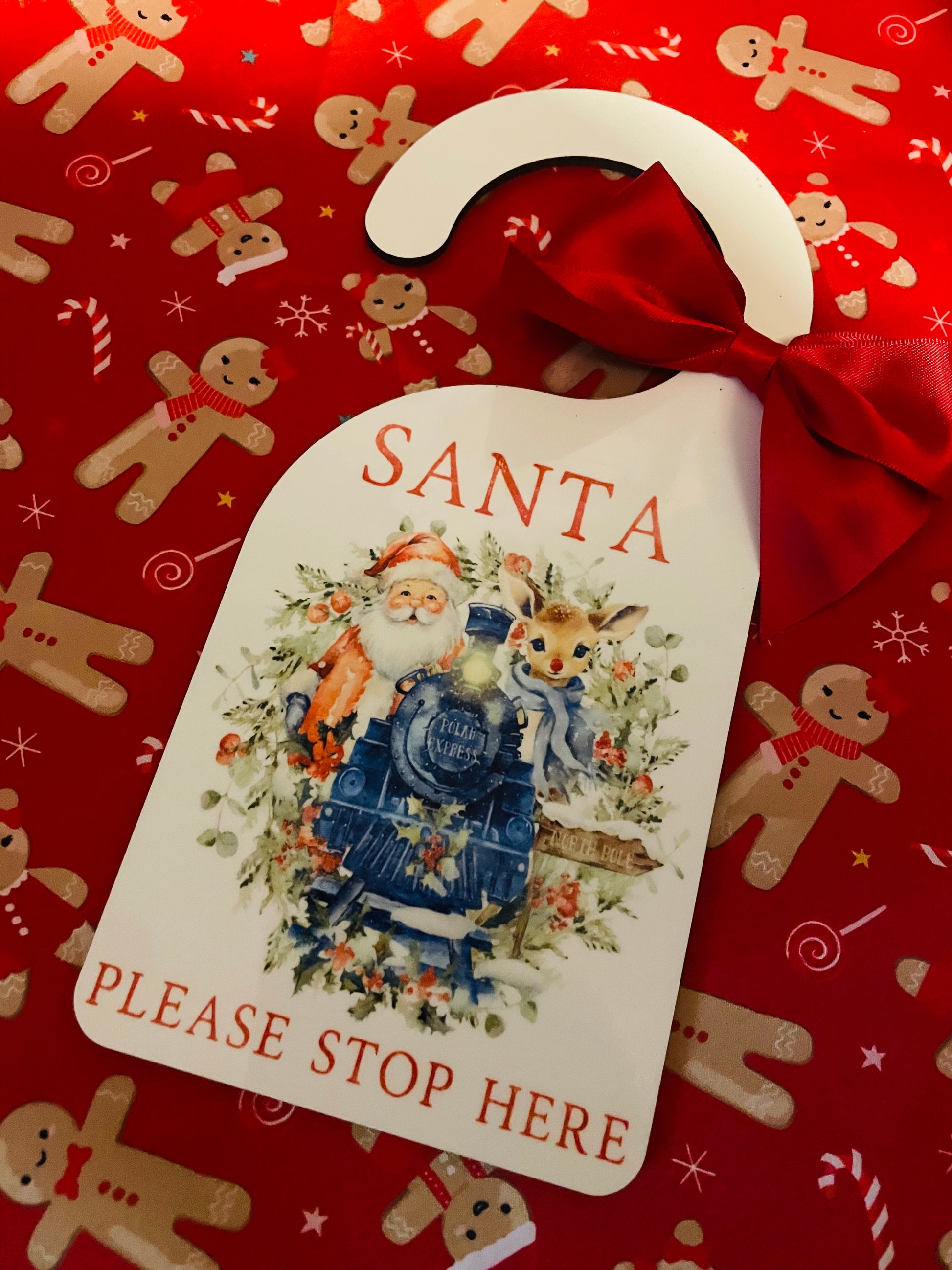 Santa please stop here
