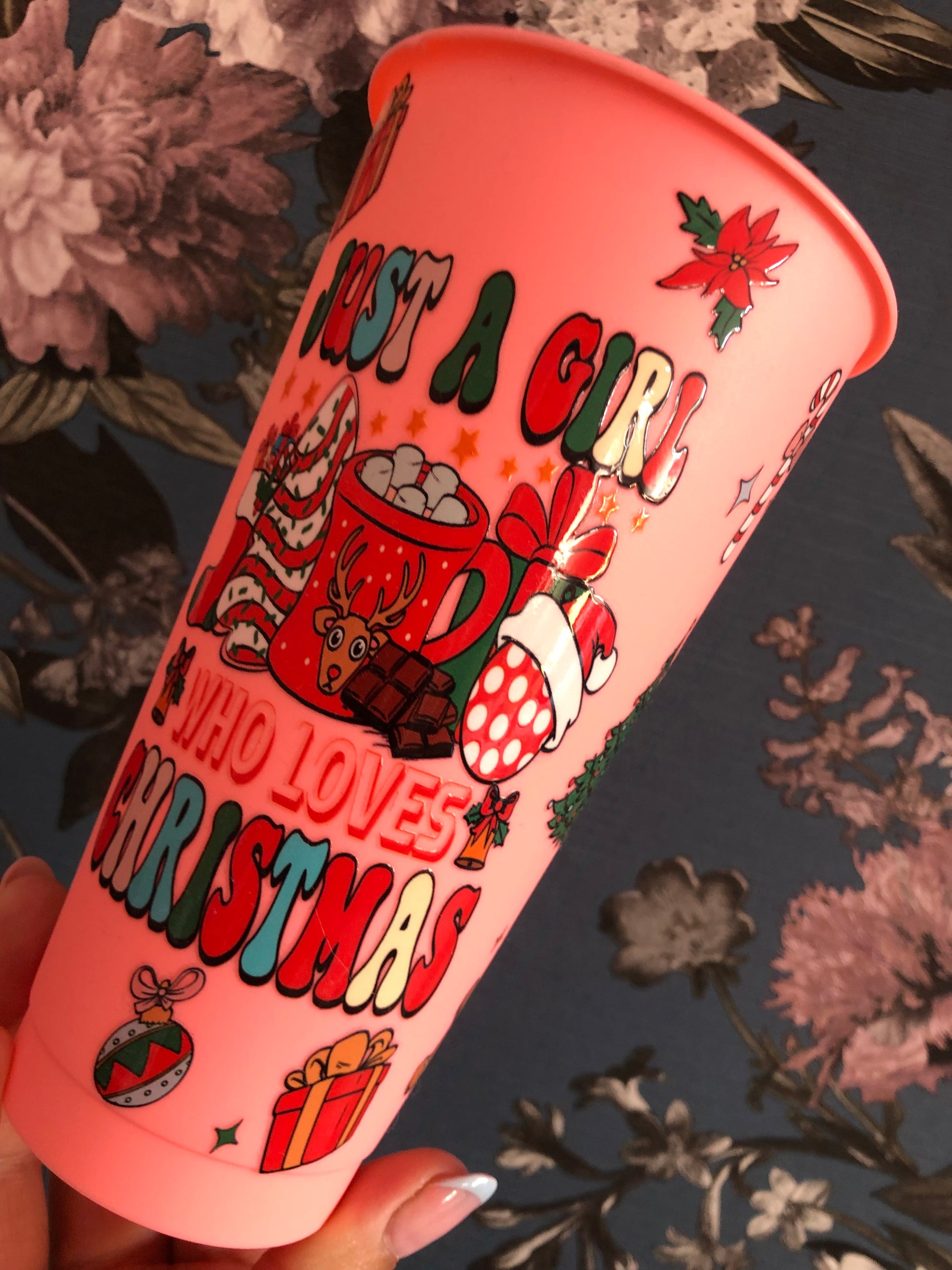 Christmas cold cup