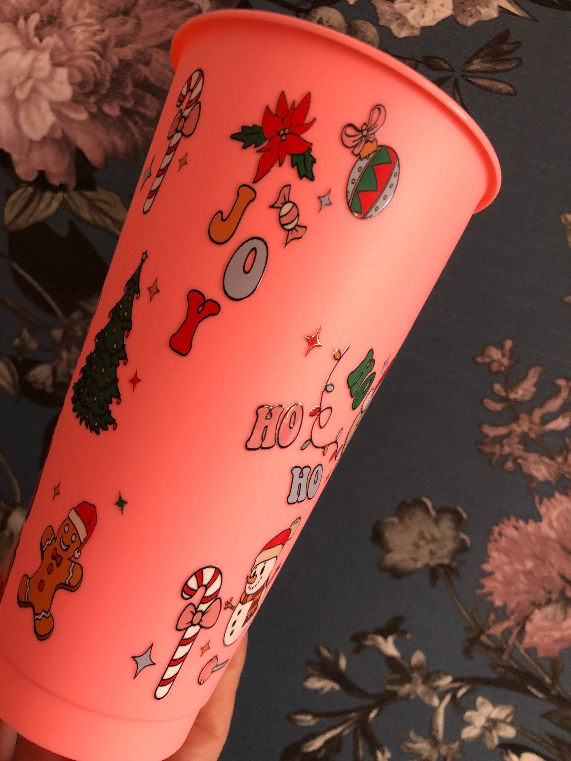 Christmas cold cup