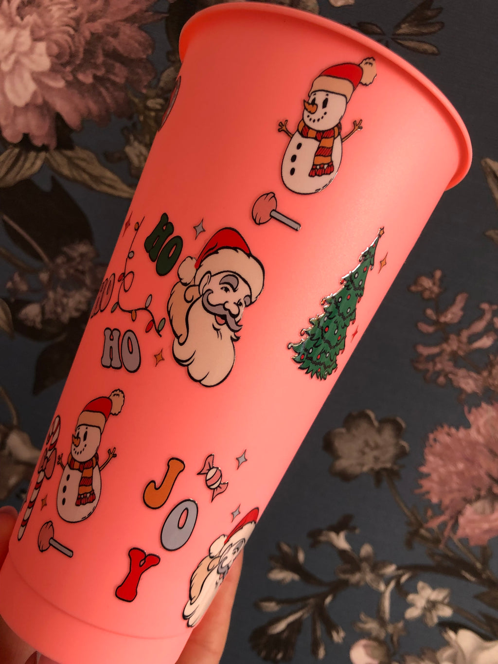 Christmas cold cup