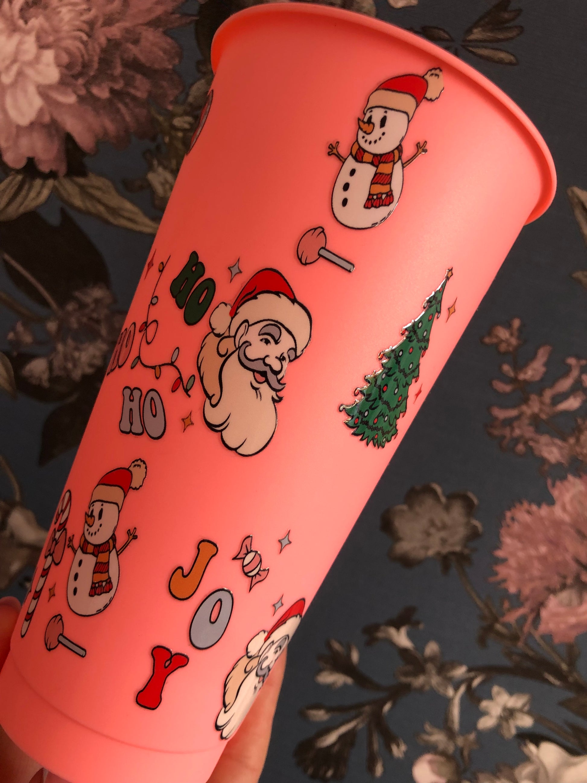 Christmas cold cup
