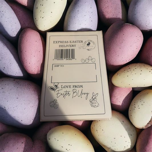 Easter bunny labels