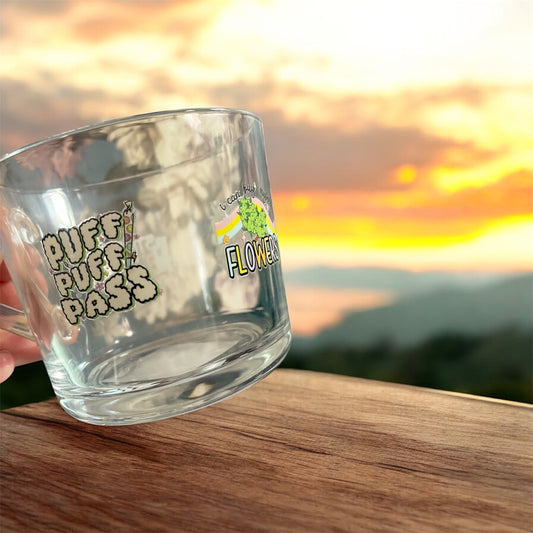 Adult glass cup